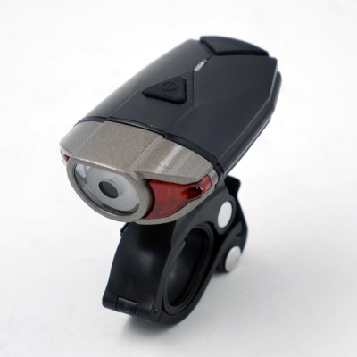 USB rechargeable Bicycle Light Accessories Front Handlebar Cycling LED Flashlight Torch Headlight built in 1200mAh battery