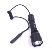 Manta ray C8 XML XM-L T6-1A 6500k led hunting flashlight torch