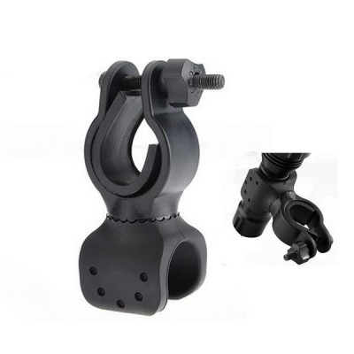 Universal Flashlight Mount Holder Clip LED Bicycle Bike Torch 360