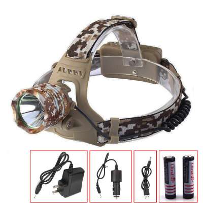 led headlamp manufacturers,military Camouflage headlamps,XM-L T6 led fishing head lamp