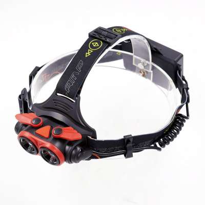 4Mode strobe Headlamp 2pc XM-L T6 LED USB 18650 AA Zoomable Headlight Head Lamp Light Flashlight Torch